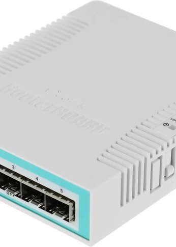 Коммутатор MikroTik CRS106-1C-5S 1G 5SFP управляемый