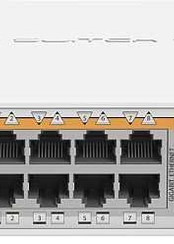 Коммутатор MikroTik CRS112-8P-4S-IN 8G 4SFP 8PoE+ управляемый