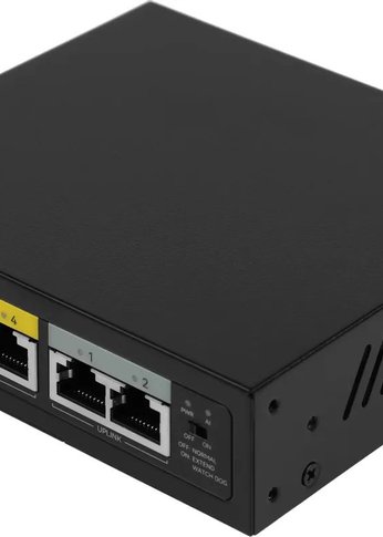 Коммутатор Netis P106C 6x100Mb 4PoE+ 58W неуправляемый