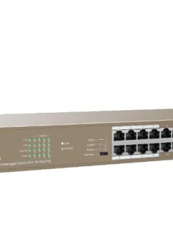 Коммутатор Tenda 16Port G1118P-16-250W IP-COM