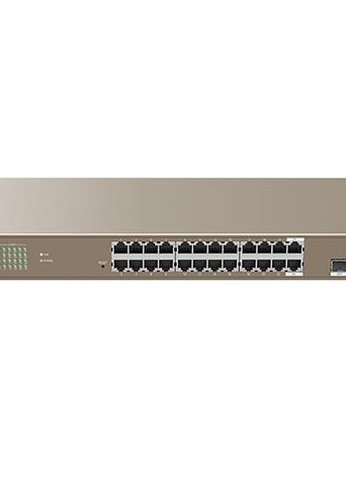 Коммутатор Tenda 24Port 2SFP POE G3326P-24-410W IP-COM