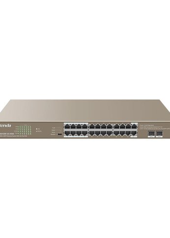 Коммутатор Tenda 24Port 4POE TEG1126P-24-410W