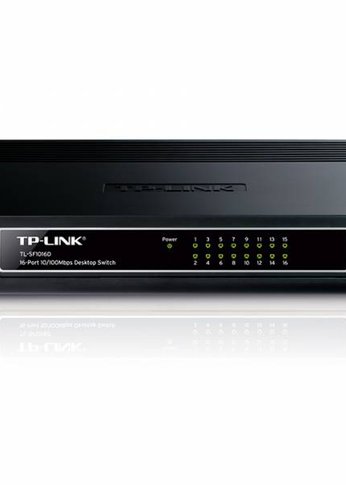 Коммутатор TP-Link TL-SF1016D 16x100Mb неуправляемый