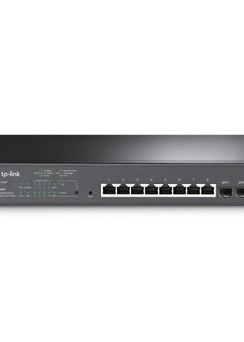 Коммутатор TP-Link TL-SG2210MP 8G 2SFP 8PoE+ 150W управляемый