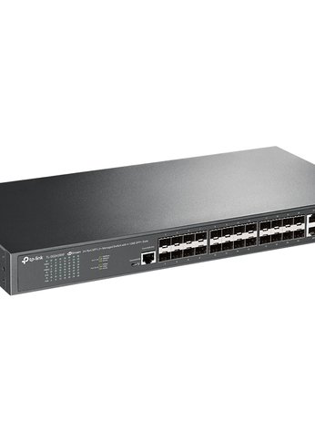 Коммутатор TP-Link TL-SG3428XF 20SFP 4SFP+ управляемый