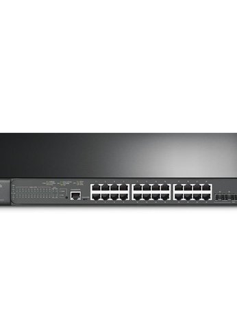 Коммутатор TP-Link TL-SG3428XMP 24G 4SFP+ 24PoE+ 384W управляемый