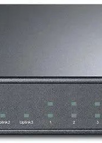 Коммутатор TP-Link TL-SL1311MP 8x100Mb 2G 1SFP 8PoE+ 124W неуправляемый