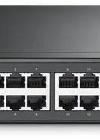 Коммутатор TP-Link TL-SL2428P 24x100Mb 4G 24PoE+ 250W управляемый