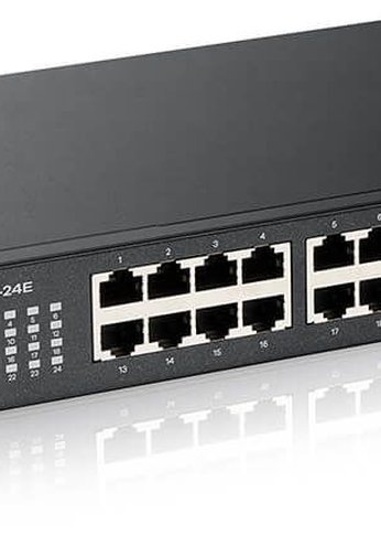 Коммутатор Zyxel GS1100-24E v3 GS1100-24E-EU0103F 24G неуправляемый