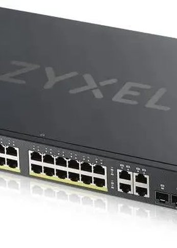 Коммутатор Zyxel NebulaFlex GS1920-24HP v2 GS192024HPV2-EU0101F 24G 24PoE+ 375W управляемый