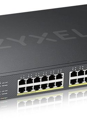 Коммутатор Zyxel NebulaFlex Pro GS2220-28HP GS2220-28HP-EU0101F 28G 24PoE+ 375W управляемый