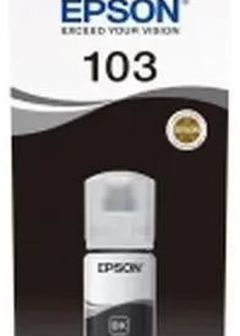 Контейнер 103 с черными чернилами Epson C13T00S14A для L1110/L3100/3101/3110/3150/3151, 65 мл. (cons ink)