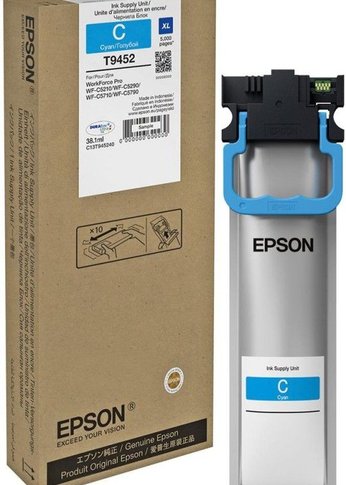 Контейнер голубой повышенной емкости Epson C13T945240 для WF-C5xxx (bus)