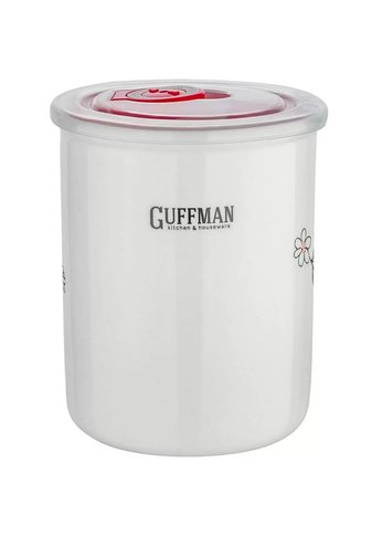 Контейнер Guffman C-06-004-WF Flower с крышкой белый 0,7л