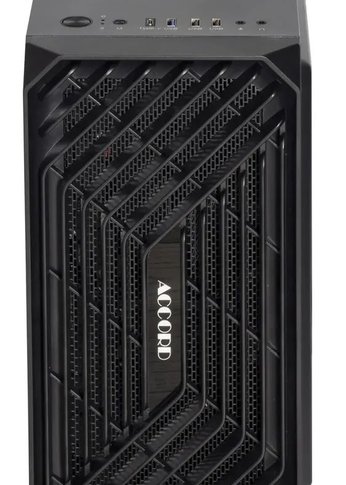 Корпус Accord ACC-265B черный без БП mATX 1x80mm 1x92mm 2x120mm 2xUSB2.0 1xUSB3.0 1xUSB3.1 audio