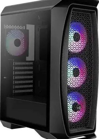 Корпус Aerocool Aero One Frost-G-BK-v1 черный без БП ATX 2x120mm 2x140mm 2xUSB3.0 audio bott PSU