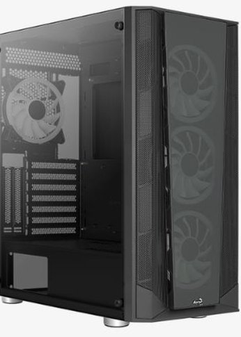 Корпус Aerocool Prism MidiTower ATX MicroATX MiniITX Цвет черный 4711099471768