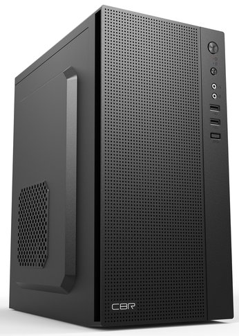 Корпус CBR MX08 mATX черный без БП (PCC-MATX-MX08-WPSU)