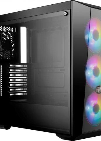 Корпус Cooler Master MasterBox Lite 5 ARGB, W/O controller черный без БП ATX 3x120mm 2x140mm 2xUSB3.0 audio bott PSU