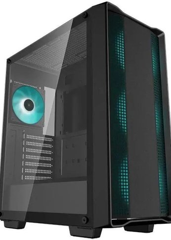 Корпус Deepcool CC560 V2 черный без БП ATX 4x120mm 1xUSB2.0 1xUSB3.0 audio bott PSU