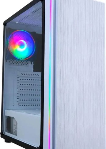 Корпус Formula CL-3302W RGB белый без БП ATX 2xUSB2.0 1xUSB3.0 audio bott PSU