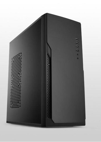 Корпус FOXLINE FL-301-FZ450R MidiTower 450 Вт ATX MicroATX Цвет черный FL-301-FZ450R