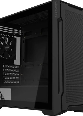Корпус Gigabyte C102B GB-C102G черный без БП ATX 5x120mm 4x140mm 2xUSB3.0 audio bott PSU
