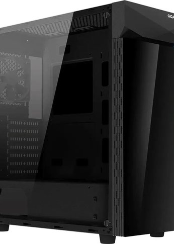 Корпус Gigabyte C200 GB-C200G черный без БП ATX 5x120mm 4x140mm 2xUSB3.0 audio bott PSU