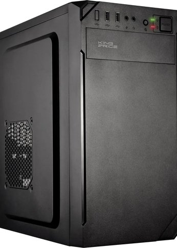 Корпус KingPrice KPCC-MN209 черный без БП mATX 1x80mm 2x120mm 2xUSB2.0 audio