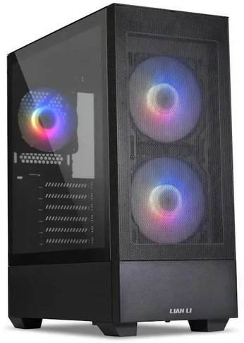 Корпус Lian-Li Lancool 205 Mesh черный без БП ATX 2xUSB3.0 audio bott PSU