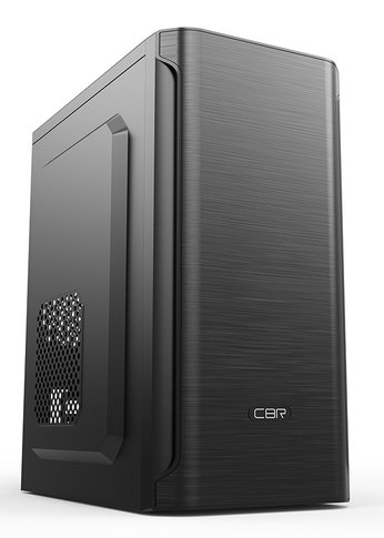 Корпус mATX CBR MX10 черный c БП 400W (PCC-MATX-MX10-400W2)