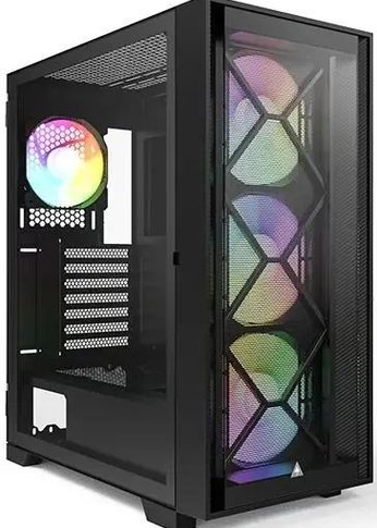 Корпус Montech Air 1000 Premium черный без БП ATX 1x120mm 3x140mm 1xUSB2.0 2xUSB3.0 audio bott PSU