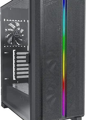 Корпус Montech SKY ONE Lite черный без БП ATX 3x120mm 2xUSB3.0 1xUSB3.1 audio bott PSU