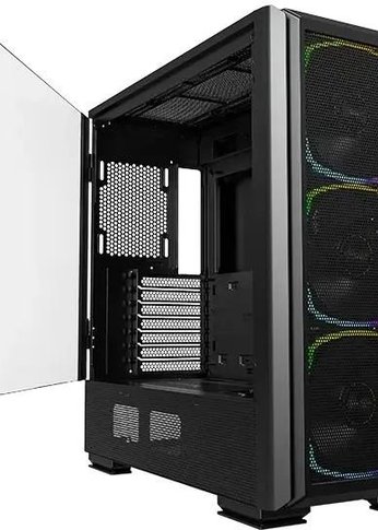 Корпус Montech Sky Two GX черный без БП ATX 10x120mm 5x140mm 2xUSB3.0 audio bott PSU