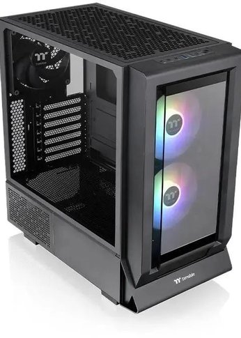 Корпус Thermaltake Ceres 350 MX черный без БП E-ATX 2x140mm 2xUSB3.0 audio bott PSU