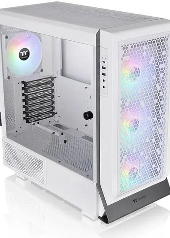 Корпус Thermaltake Ceres 500 TG ARGB белый без БП ATX 4x140mm 2xUSB3.0 1xUSB3.1 audio bott PSU