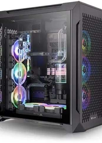 Корпус Thermaltake CTE C700 Air черный без БП ATX 3x140mm 2xUSB3.0 1xUSB3.1 audio bott PSU