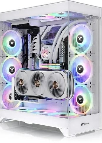 Корпус Thermaltake CTE E660MX белый без БП E-ATX 13x120mm 11x140mm 2xUSB3.0 audio bott PSU