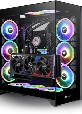 Корпус Thermaltake CTE E660MX черный без БП E-ATX 13x120mm 11x140mm 2xUSB3.0 audio bott PSU