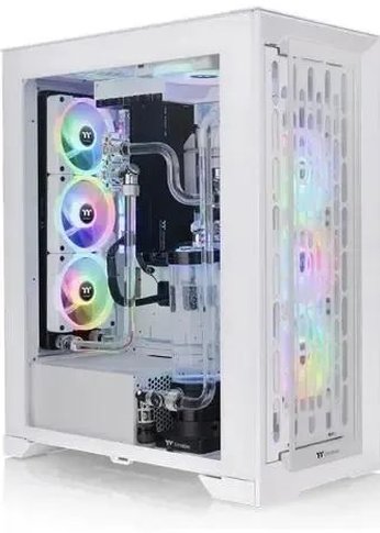 Корпус Thermaltake CTE T500 TG ARGB белый без БП ATX 3x140mm 2xUSB3.0 audio bott PSU