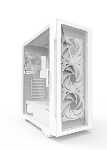 Корпус Zalman i3 NEO TG White Mid-Tower (ATX/mATX/Mini-ITX, без БП, Steel, Tempered Glass, 4x120mm FAN aRGB)