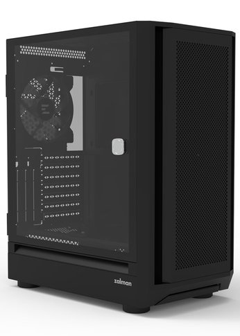 Корпус Zalman i6 Black Mid Tower (ATX/micro ATX/mini-ITX , без БП, Steel, ABS, Tempered Glass, 4x120mm FAN RGB)