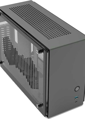 Корпус Zalman M2 Mini Gray серый без БП miniITX 1xUSB3.0