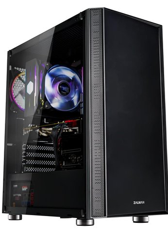 Корпус Zalman R2 BLACK MidiTower Цвет черный R2