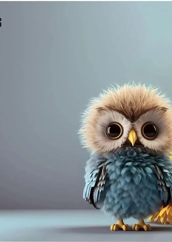 Коврик для мыши Cactus Owl gray 300x250x3мм (CS-MP-D12M)