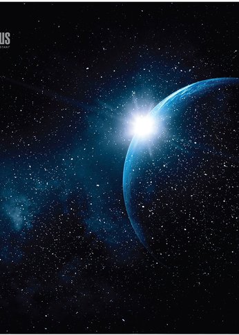 Коврик для мыши Cactus Space 220x180x2мм (CS-MPC-P04XS)