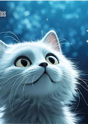Коврик для мыши Cactus White Cat 220x180x2мм (CS-MP-P06XS)