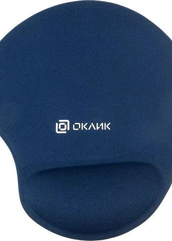 Коврик для мыши Oklick OK-RG0550-BL Мини темно-синий 220x195x20мм