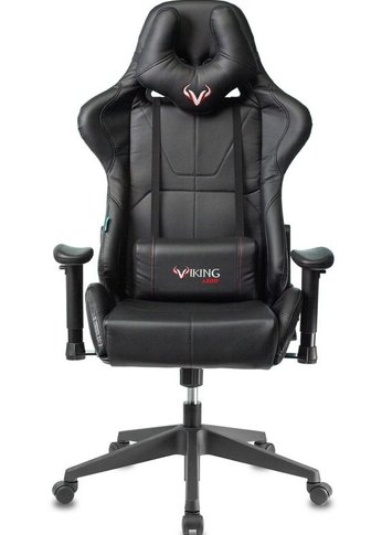 Кресло игровое Zombie VIKING 5 AERO Edition черный эко.кожа с подголов. крестов. пластик