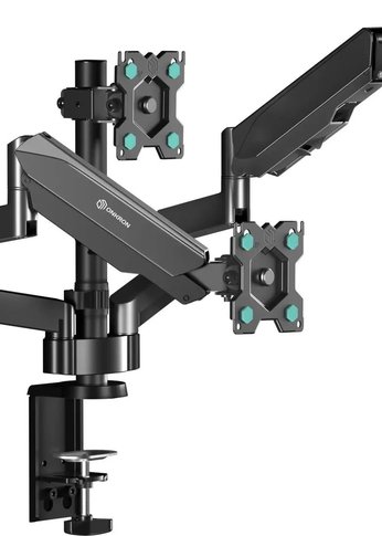Кронштейн для мониторов Onkron G280 черный 13"-32" макс.24кг настольный поворот и наклон верт.перемещ.